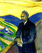 Edvard Munch friedrich nietzsche oil painting on canvas